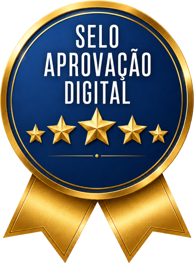 Selo Aprovação Digital — nível Ouro